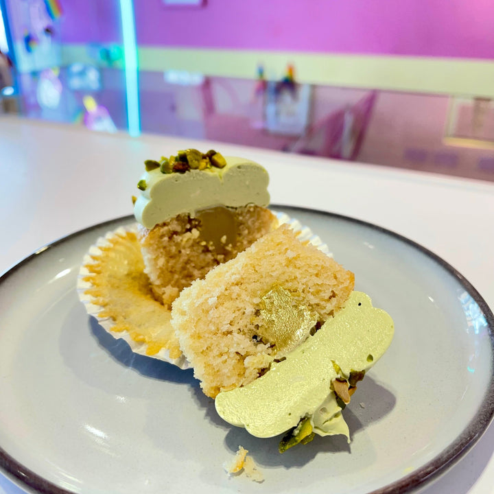 Gluten Free Pistachio Cupcakes