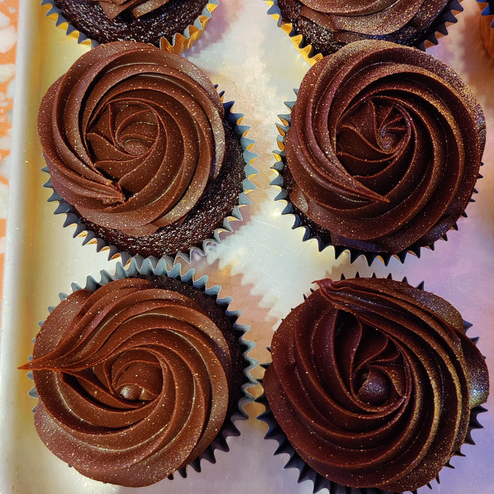 Gluten Free Chocolate Fudge Cupcakes