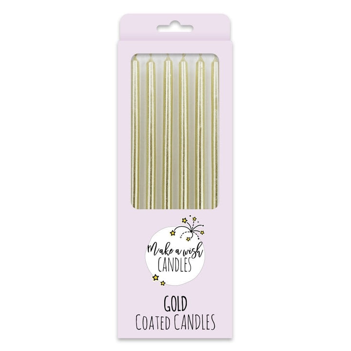 Tall Candles- Pack of 6-Choose Colours