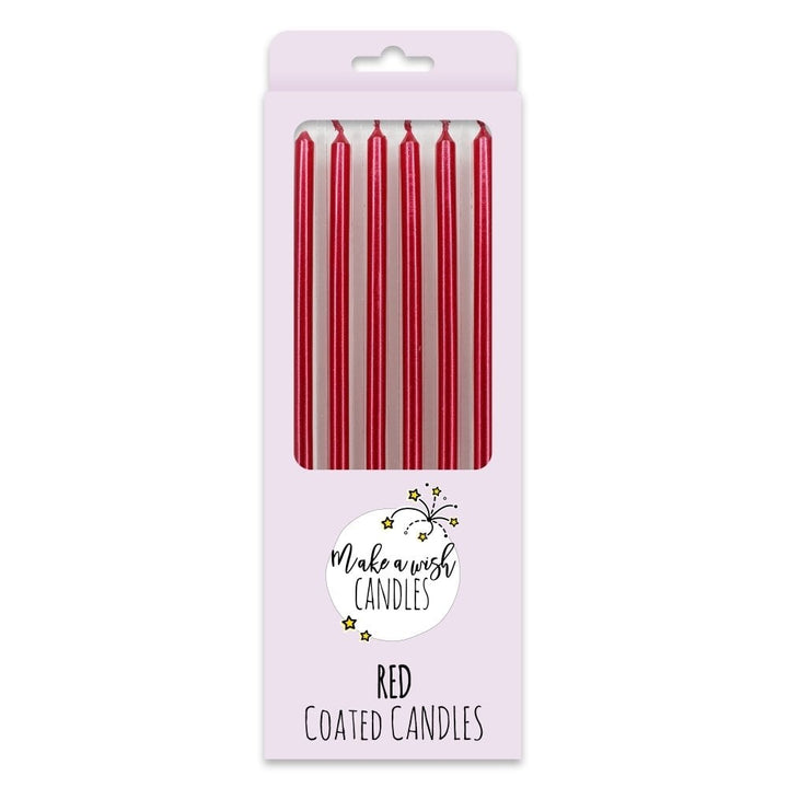 Tall Candles- Pack of 6-Choose Colours