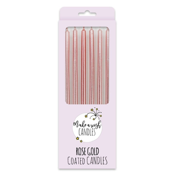 Tall Candles- Pack of 6-Choose Colours