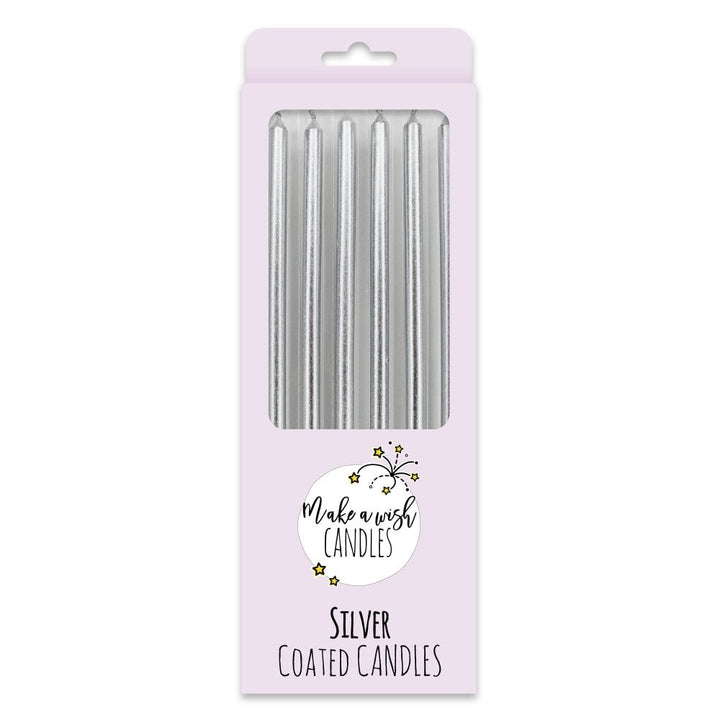 Tall Candles- Pack of 6-Choose Colours