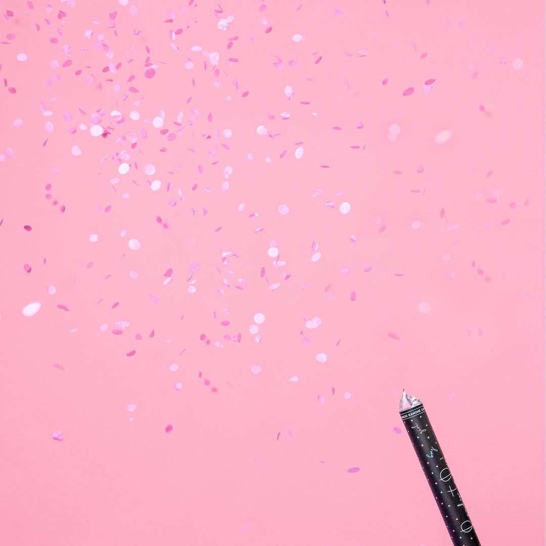 Pink 'Ready To Pop' Confetti Cannon - 60cm