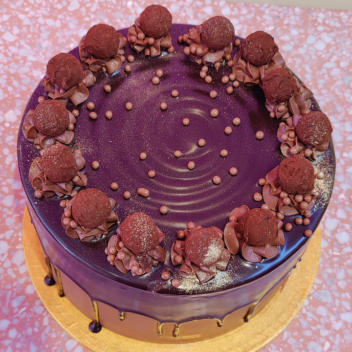 Chocolate truffle cake