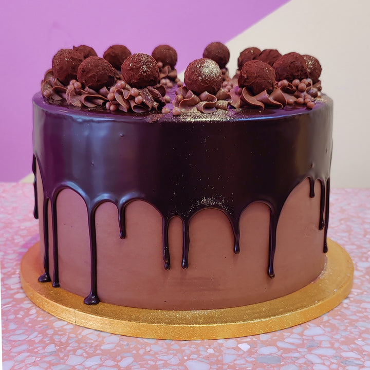 Chocolate truffle cake