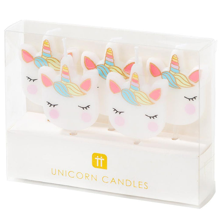 Mini Unicorns Cake Candles