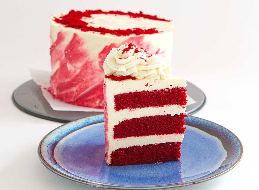 The Majestic Red Velvet Cake