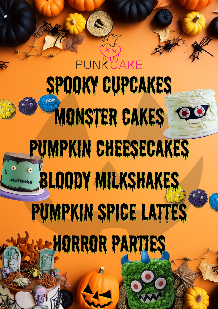 Halloween Party at Punk Cake (book your face painting spot!)