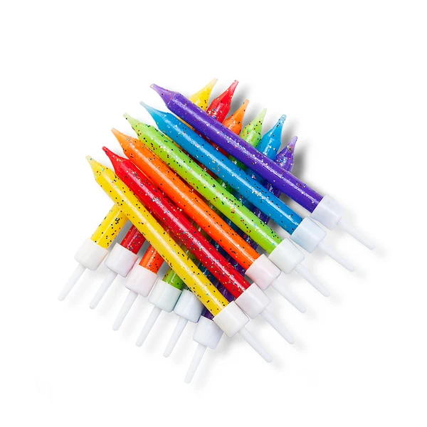 Birthday Cake Candles-Choose Colour