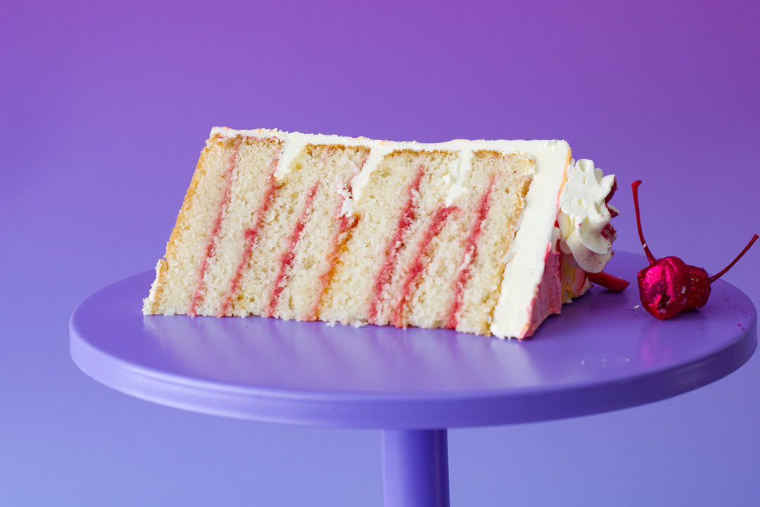 Passion Fruit & Strawberry Layer Cake