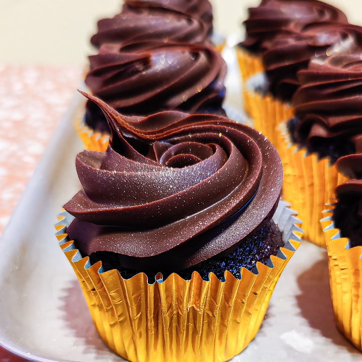 Vegan Chocolate Fudge Cupcakes