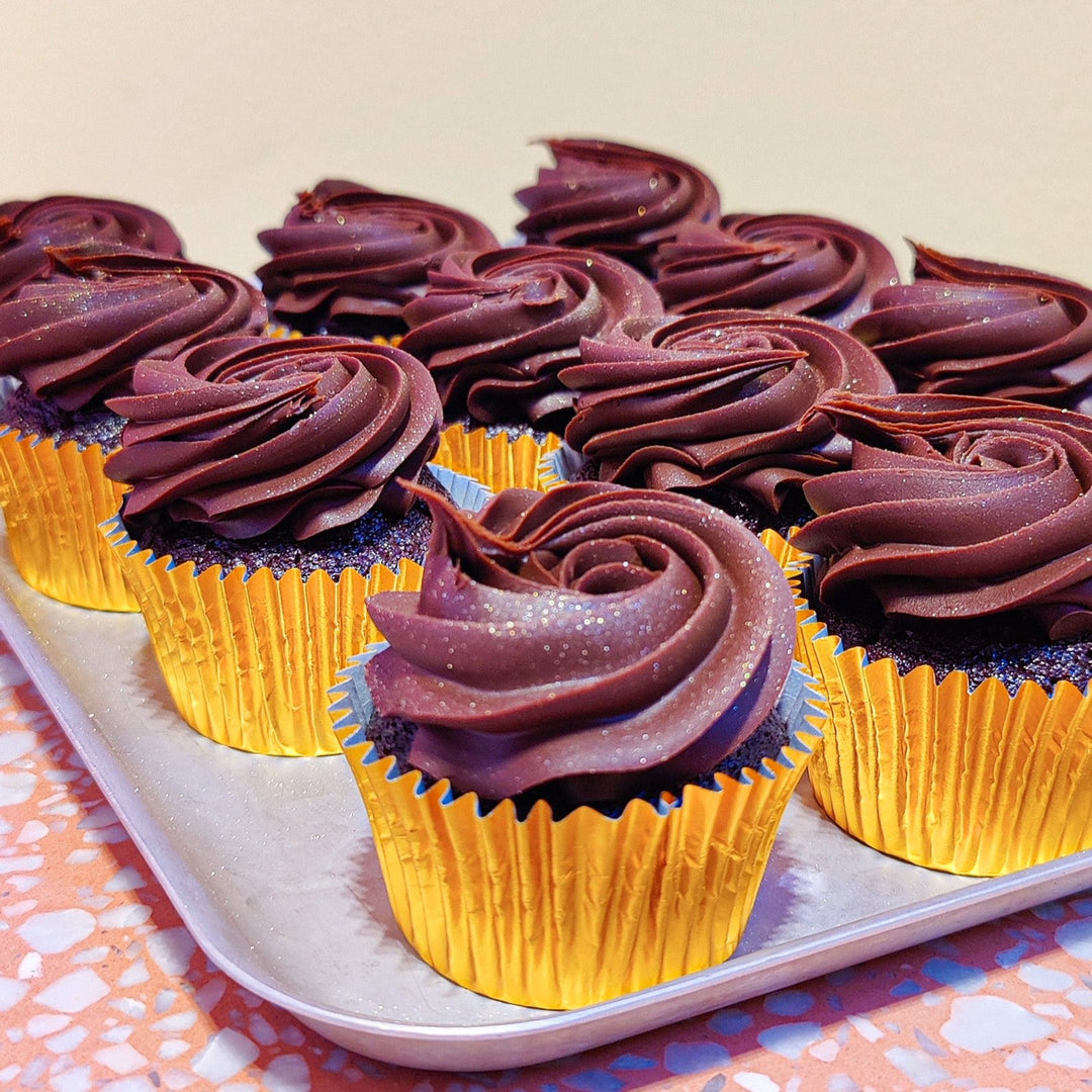 Vegan Chocolate Fudge Cupcakes