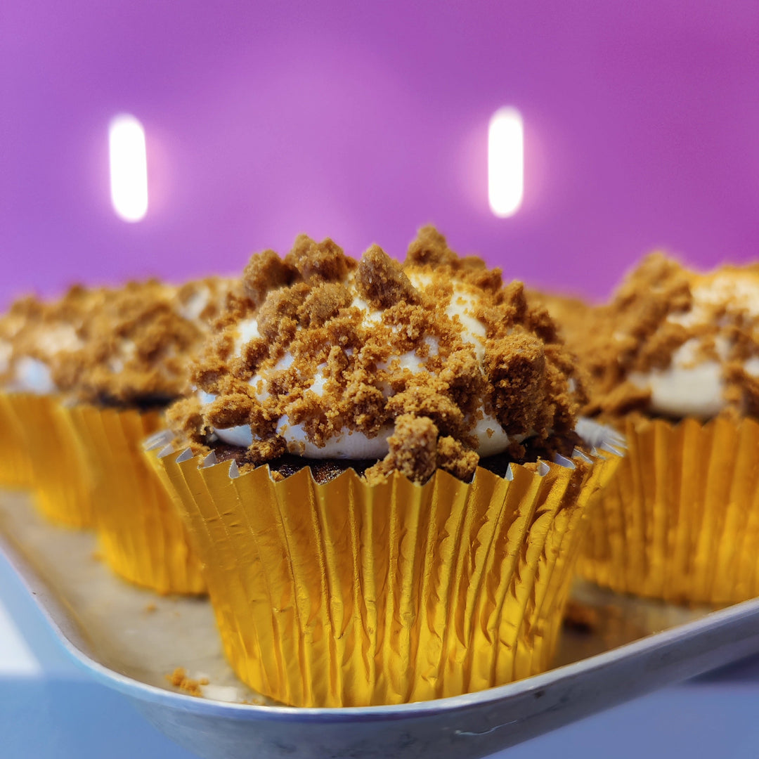 Vegan Biscoff Carrot Cake