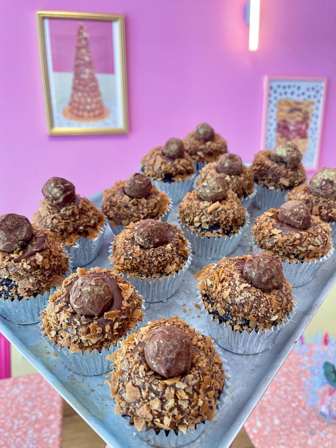 Ferrero Cupcakes