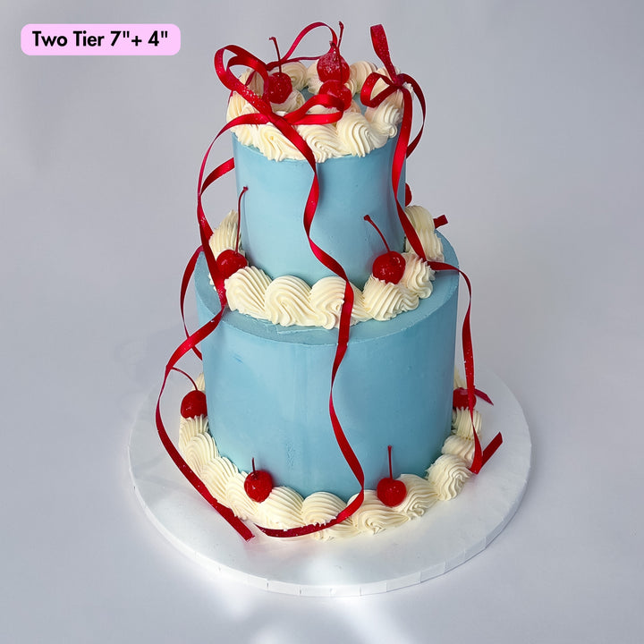 Gluten Free Retro Ribbon Cake