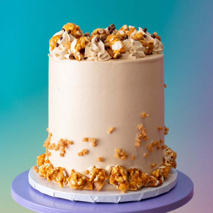 Salted Caramel Dulce De Leche Cake