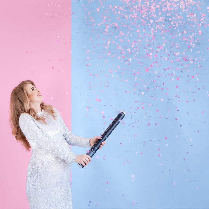 Pink 'Ready To Pop' Confetti Cannon - 60cm