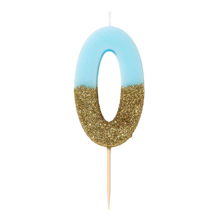 Glitter Number Candles-Choose Colours