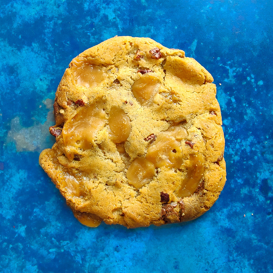 Milk chocolate,Toffee, and Pecan Cookie
