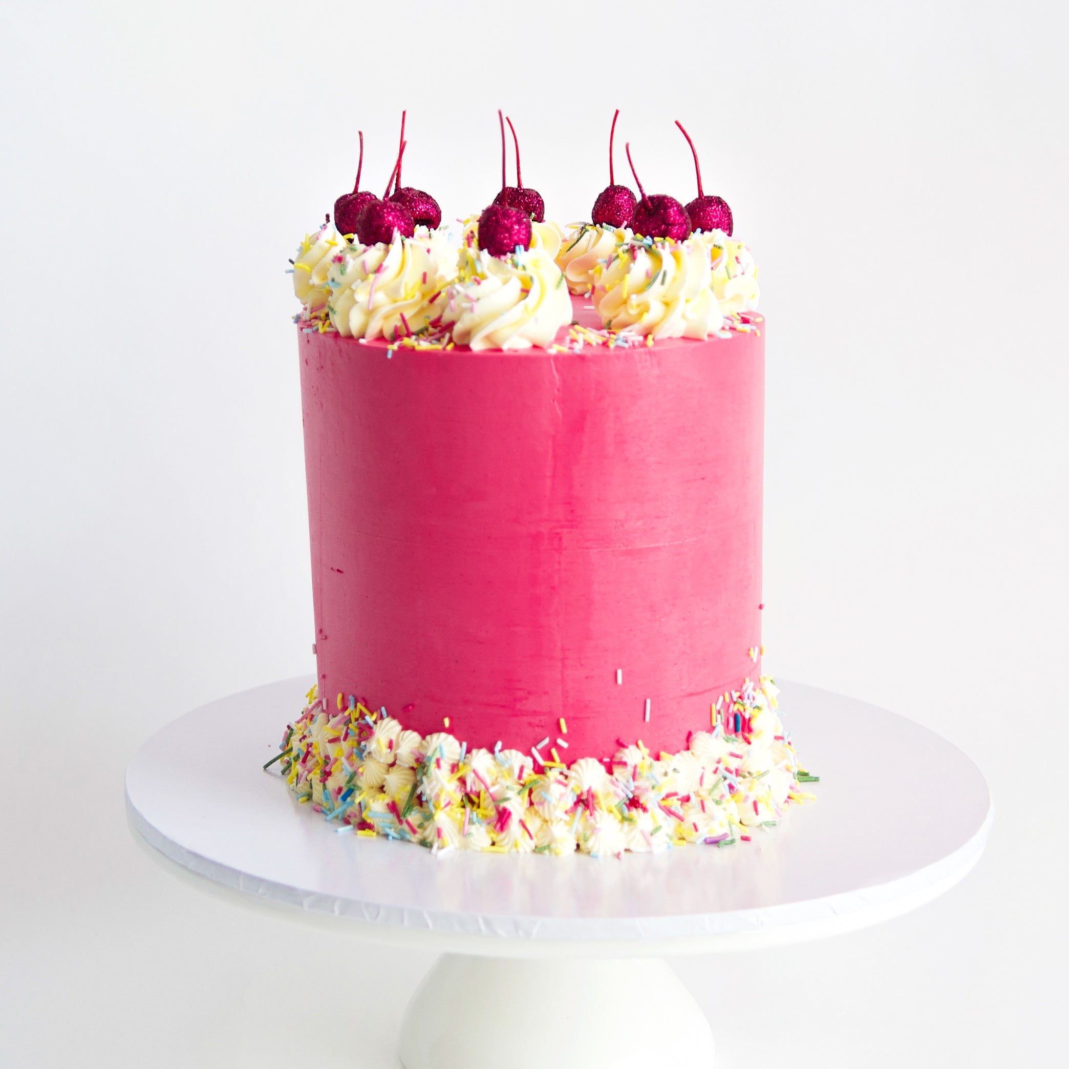 Vanilla Funfetti Sprinkle Cake AKA The Best Birthday Cake In London –  Flavourtown Bakery