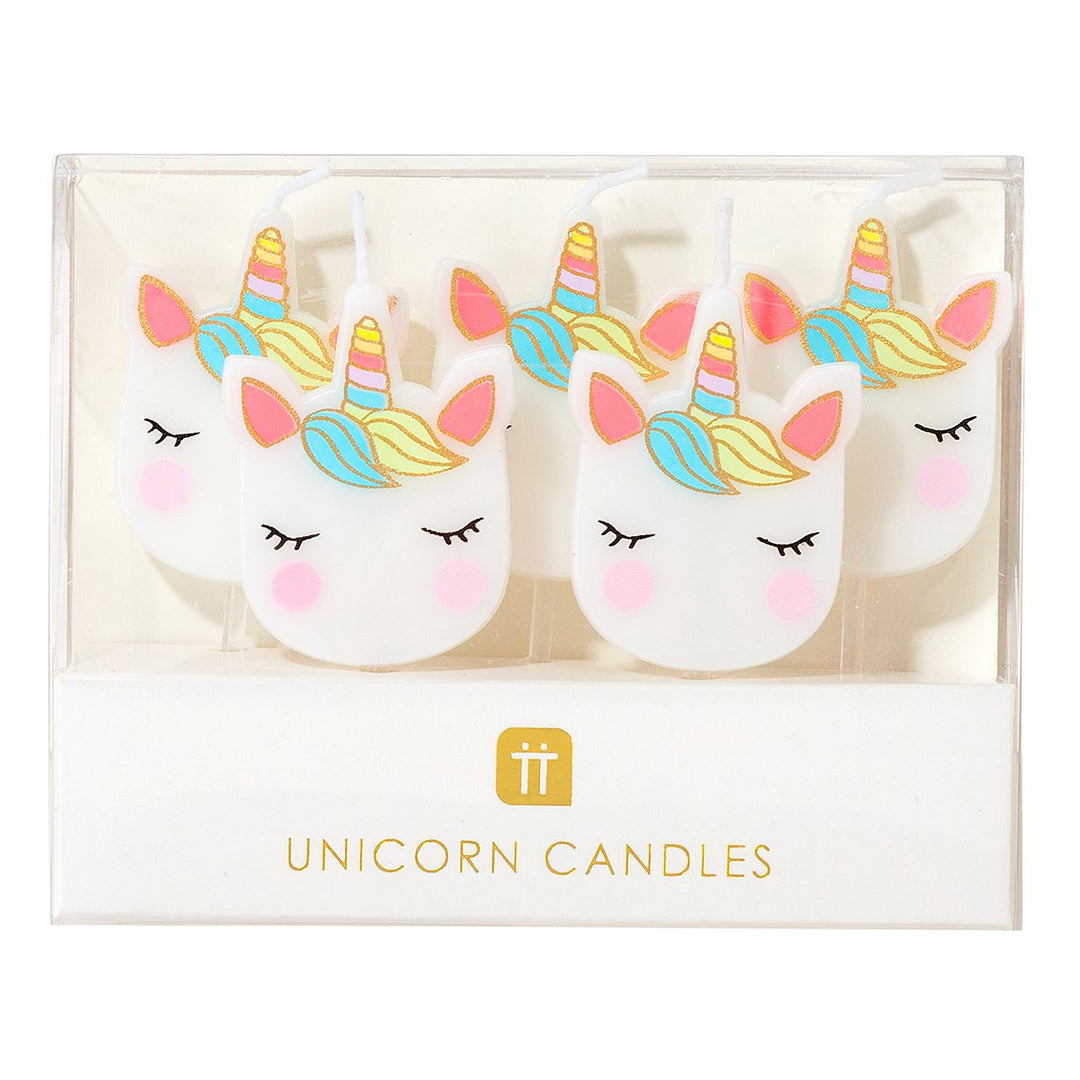 Mini Unicorns Cake Candles
